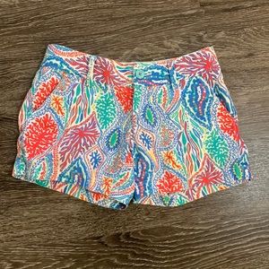 Lilly Pulitzer The Callahan Shorts size 0